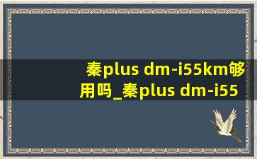 秦plus dm-i55km够用吗_秦plus dm-i55km长测